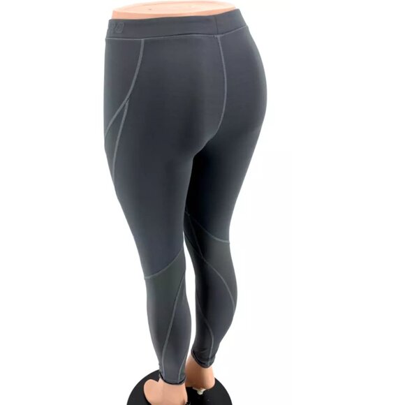 ⛷️ Nike ⛷️ Pro Hyperwarm AR4733-021 Women's Advance Performance Leggings Grey, M - Picture 3 of 11